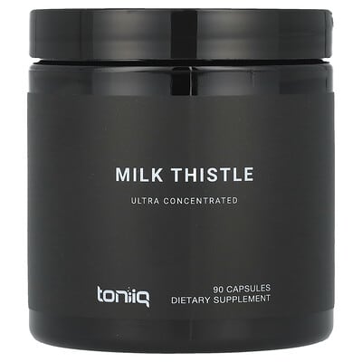 Toniiq, Milk Thistle, 90 Capsules (500 mg per Capsule)