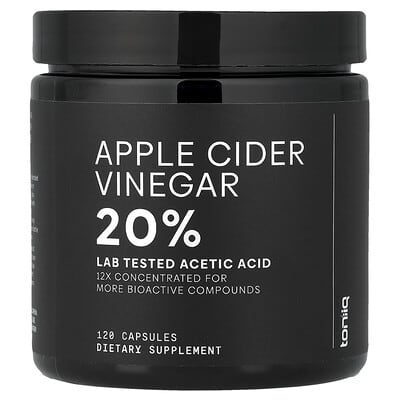 Toniiq, Apple Cider Vinegar, 120 Capsules