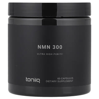 Toniiq, NMN 300, 60 cápsulas (150 mg por cápsula)