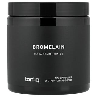 Toniiq, Bromelain, 120 Capsules (500 mg per Capsule)