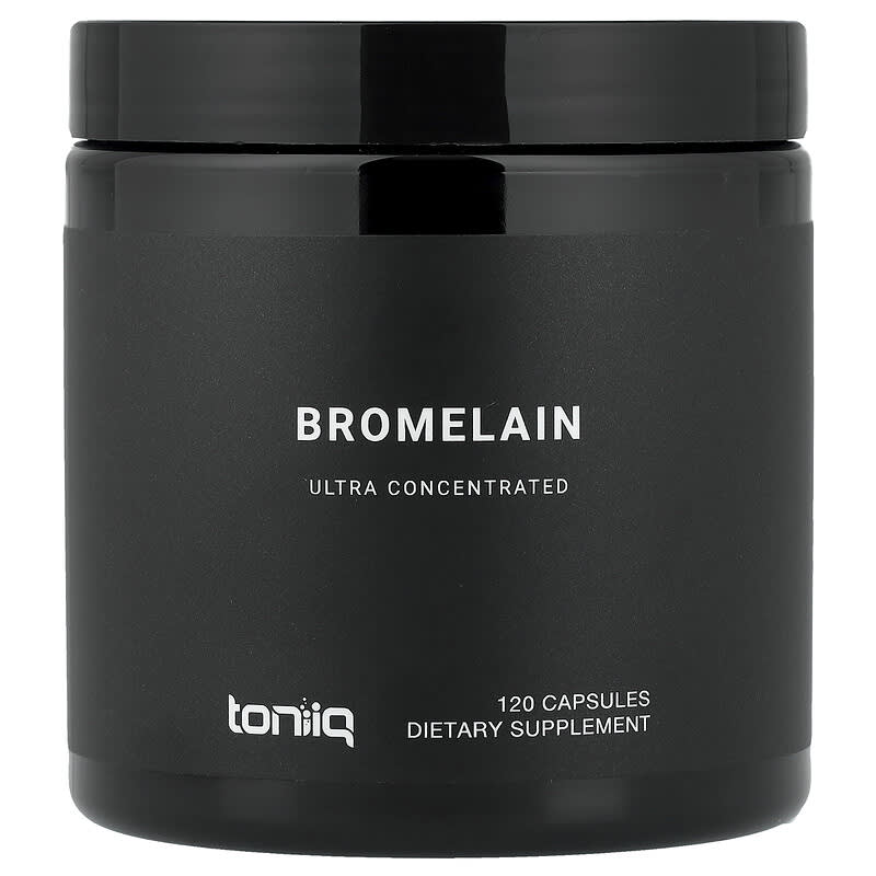 Bromelain, 120 Capsules (500 mg per Capsule)