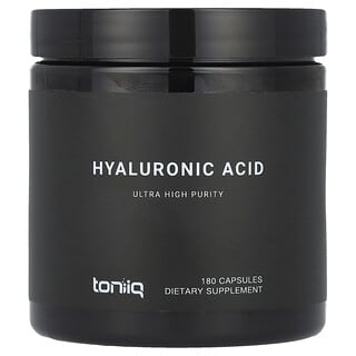 Toniiq, Hyaluronic Acid , 180 Capsules