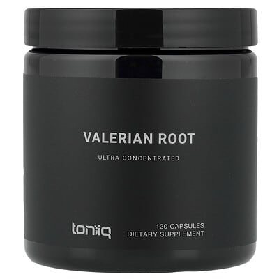 Toniiq, Valerian Root, 120 Capsules (325 mg each)