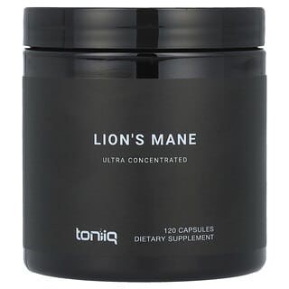 Toniiq, Lion's Mane, 120 Capsules (600 mg per Capsule)
