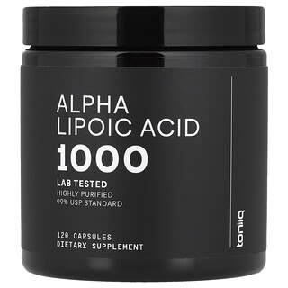 Toniiq, Alpha Lipoic Acid 1000, 120 Capsules (500 mg per Capsule)