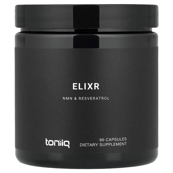 Toniiq, Elixr, NMN & Resveratrol, 90 Capsules — product photo 1