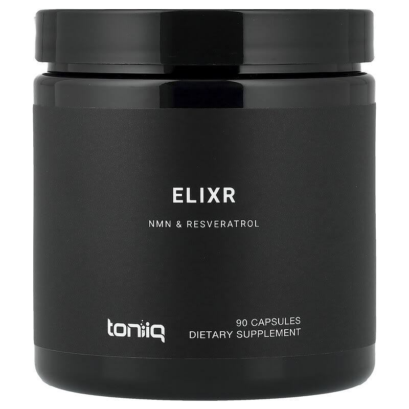 Elixr, NMN & Resveratrol, 90 Capsules
