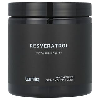 Toniiq, Resveratrol, 180 cápsulas