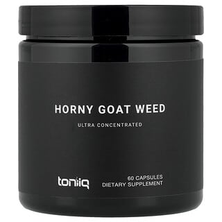 Toniiq, Erba di capra cornea, 60 capsule (500 mg per capsula)