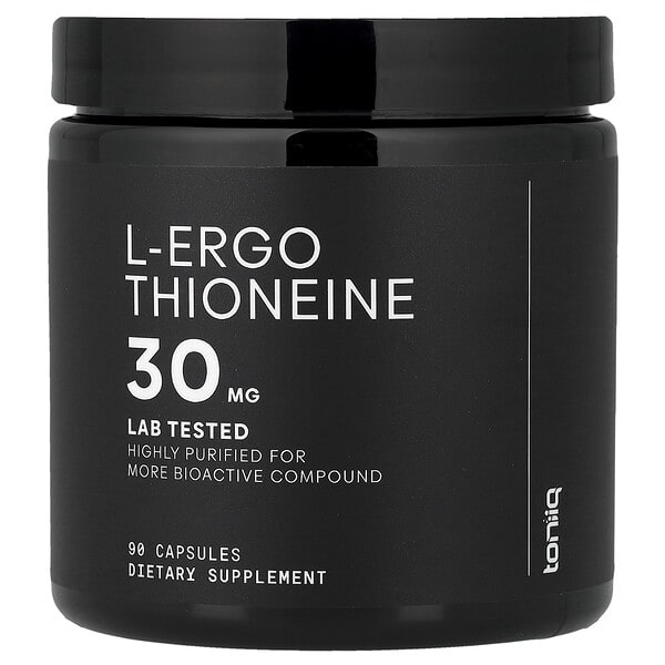 Toniiq L-Ergothioneine, 30 mg, 90 Capsules