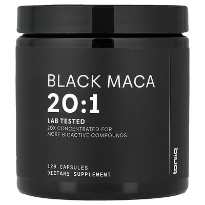 Toniiq, Black Maca, 2,000 mg, 120 Capsules