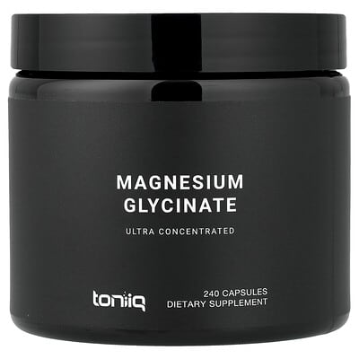 Toniiq, Magnesium Glycinate, 240 Capsules
