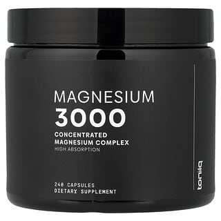 Toniiq, Magnesium Glycinate, 240 Capsules (150 mg per Capsule)