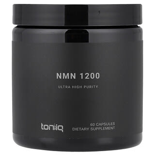 Toniiq, NMN 1200, 60 capsules (600 mg par capsule)