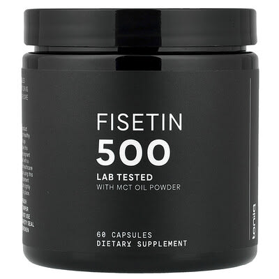 Toniiq, Fisetin 500, 60 Capsules