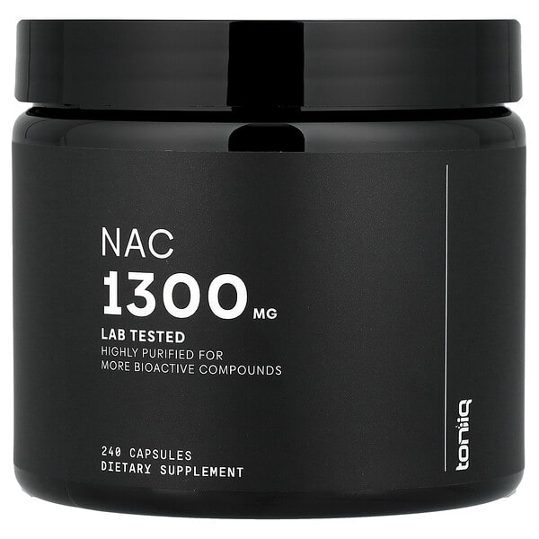 NAC, 240 Capsules (650 mg per Capsule)