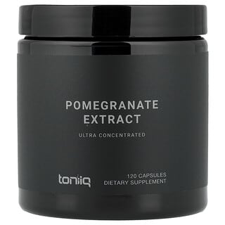 Toniiq, Extracto de granada, 120 cápsulas (600 mg por cápsula)