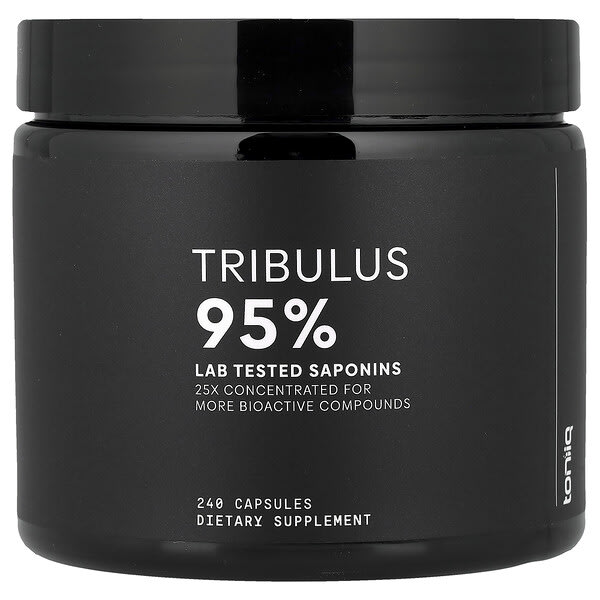 Toniiq, Tribulus Terrestris 95%, 240 Capsules