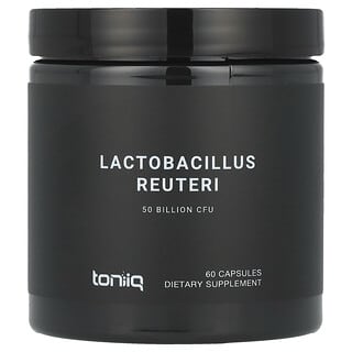 Toniiq, Lactobacillus reuteri, 50 milliards d'UFC, 60 capsules