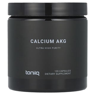 Toniiq, Calcium AKG, 120 capsules