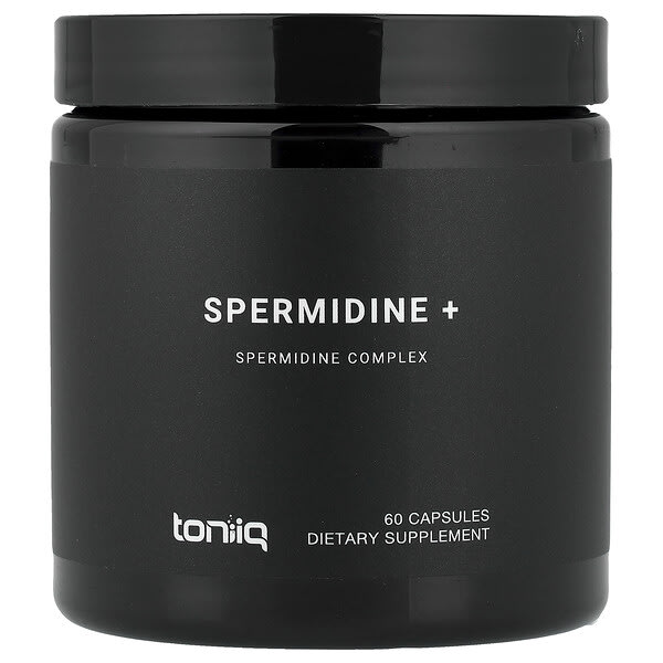 Toniiq, Spermidine+, 60 Capsules