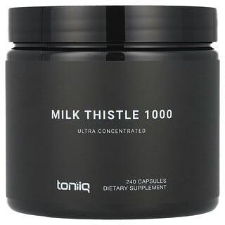 Toniiq, Milk Thistle 1000, 240 Capsules (500 mg per Capsule)