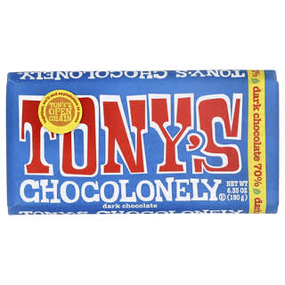 Tony's Chocolonely, Dark Chocolate Bar, 6.35 oz (180 g)
