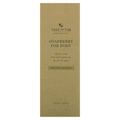 Tree To Tub, Saboneteira, Sabonete Hidratante para o Corpo, Sem Sulfato, pH Equilibrado para Pele Seca e Sensível, Lavanda, 250 ml (8,5 fl oz)
