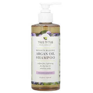 Tree To Tub, Moisturizing Argan Oil Shampoo, feuchtigkeitsspendendes Arganöl-Shampoo, entspannender Lavendel, 250 ml (8,5 fl. oz.)