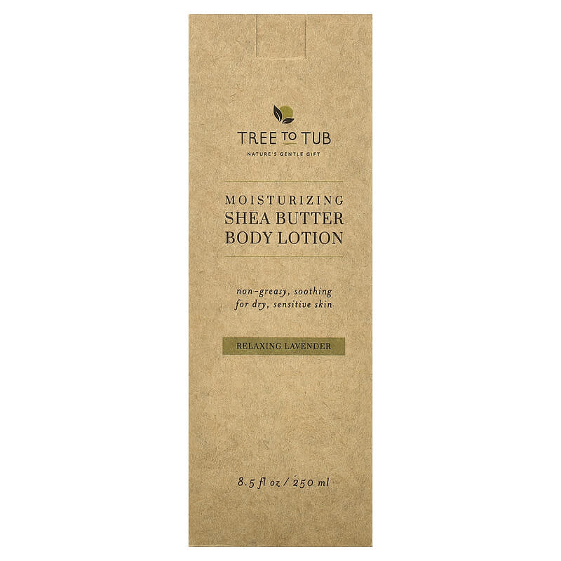 シアバターボディローション、リラックスラベンダー、250ml（8.5液量