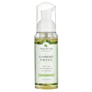 Tree To Tub, Ultra Gentle Soapberry Cleanser for Very Sensitive Skin, Naturally Unscented, 4 fl oz (120 ml)