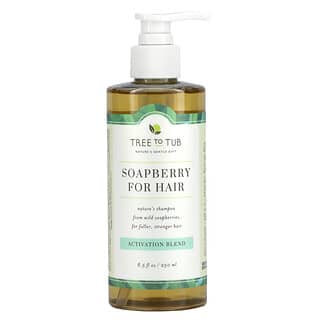 Tree To Tub, Volumizing Soapberry Shampoo for Thin Hair with Activating Biotin, Eucalyptus & Tea Tree,  8.5 fl oz (250 ml)