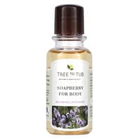 Tree To Tub, Soapberry Moisturizing Duschgel, sulfatfrei, pH-neutral für trockene, empfindliche Haut, Lavendel, 3 fl. oz