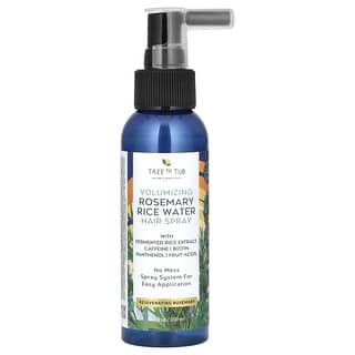 Tree To Tub, Volumizing Rosemary Rice Water Hair Spray, Volumen-Haarspray mit Rosmarin-Reiswasser, 100 ml (3,4 fl. oz.)