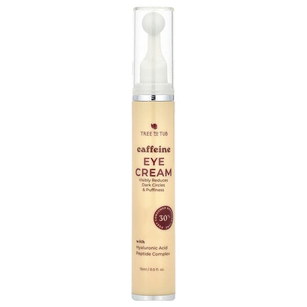 Tree To Tub, 카페인 아이 크림, 15ml(0.5fl oz)