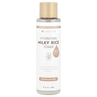 Tree To Tub, Hydrating Milky Rice Toner, Fragrance Free, 5.1 fl oz (150 g)