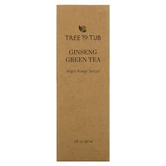 Tree To Tub, Sérum antienvejecimiento y antiarrugas con retinol para la noche, Ácido hialurónico, ácido glicólico y vitamina C, Para pieles sensibles, 30 ml (1 oz. líq.)