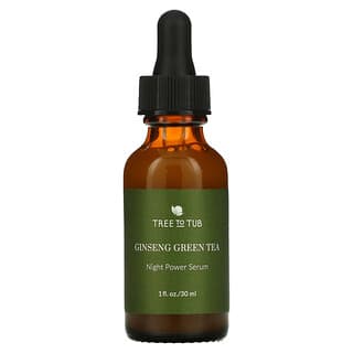 Tree To Tub, Retinol Anti Aging & Wrinkle Night Serum, Hyaluronic Acid, Glycolic Acid, Vitamin C, for Sensitive Skin, 1 fl oz (30 ml)