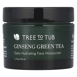 Tree To Tub, увлажняющий ежедневный крем для лица с гиалуроновой кислотой, с витаминами C, E и B5, крем-лосьон для сухой и чувствительной кожи, 50 мл (1,7 жидк. унции)