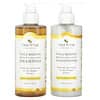 Shampoo & Conditioner Set, Volumizing Biotin Collagen, Sicilian Lemon & Tea Tree, 2 Piece Set, 8.5 fl oz (250 ml) Each