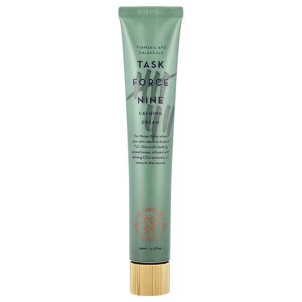 The Organic Skin Co., 태스크 포스 나인, 진정 크림, 60ml(2fl oz)