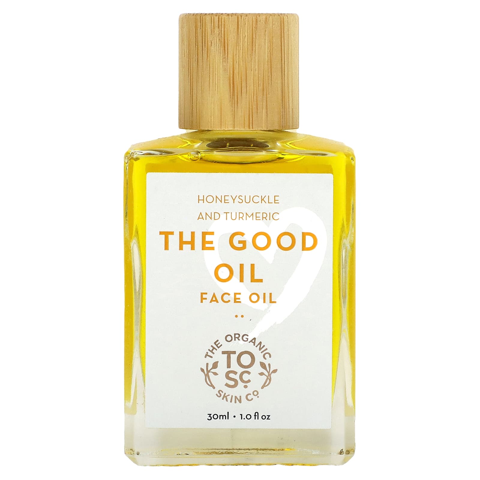 The Organic Skin Co The Good Oil The Organic Skin Co., The Good Oil, Face Oil, Honeysuckle and Turmeric