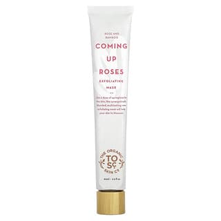 The Organic Skin Co., Coming Up Roses, отшелушивающая косметическая маска с розой и бамбуком, 60 мл (2 жидк. Унции)