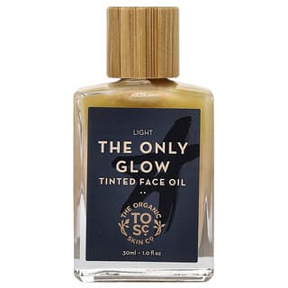 The Organic Skin Co., The Only Glow 著色面部護理油，輕薄，1 液量盎司（30 毫升）