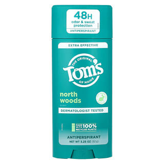 Tom's of Maine, Antitranspirante extraeficaz, North Woods, 92 g (3,25 oz)