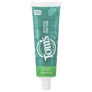 Tom's of Maine, Anticavity Toothpaste with Fluoride, Wicked Fresh, Spearmint Ice, 4 oz (113 g)