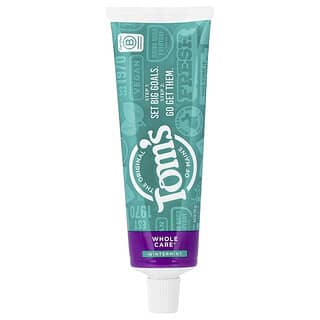 Tom's of Maine, Whole Care®, Natural Anticavity Toothpaste with Fluoride, Wintermint, 4 oz (113 g)