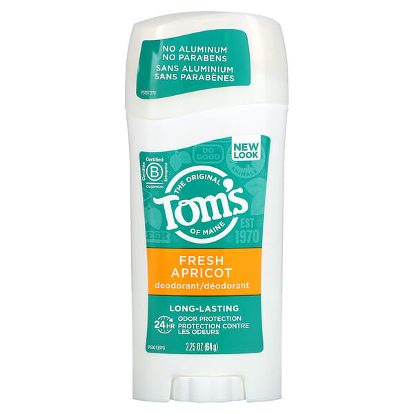 Tom's of Maine, Langanhaltendes Deodorant, frische Aprikose, 64 g (2,25 oz.)