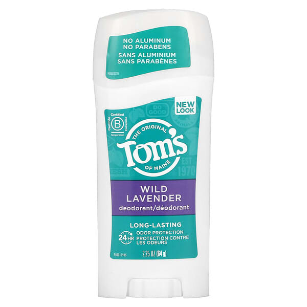 Tom's of Maine, Long Lasting Deodorant, Wild Lavender, 2.25 oz (64 g)