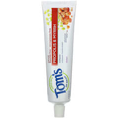 Tom's of Maine, Natural Antiplaque, Propolis & Myrrh Toothpaste, Fluoride-Free, Fennel, 5.5 oz (155.9 g)